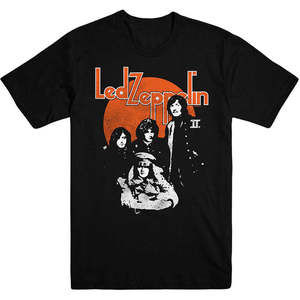 Orange Circle T-shirt Led Zeppelin Shirt